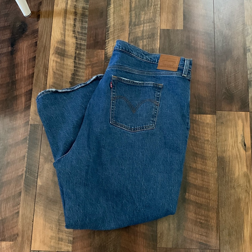 Levi’s Premium Ribcage Straight Ankle 22W